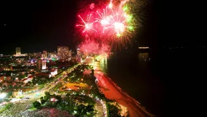 Spectacular Fireworks Display Marks the Grand Opening of Summer Tourism in Binh Dinh, Vietnam - image 5