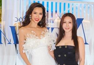 Hà Anh and Thu Hoài: A Masterclass in Red Carpet Sophistication - image 4