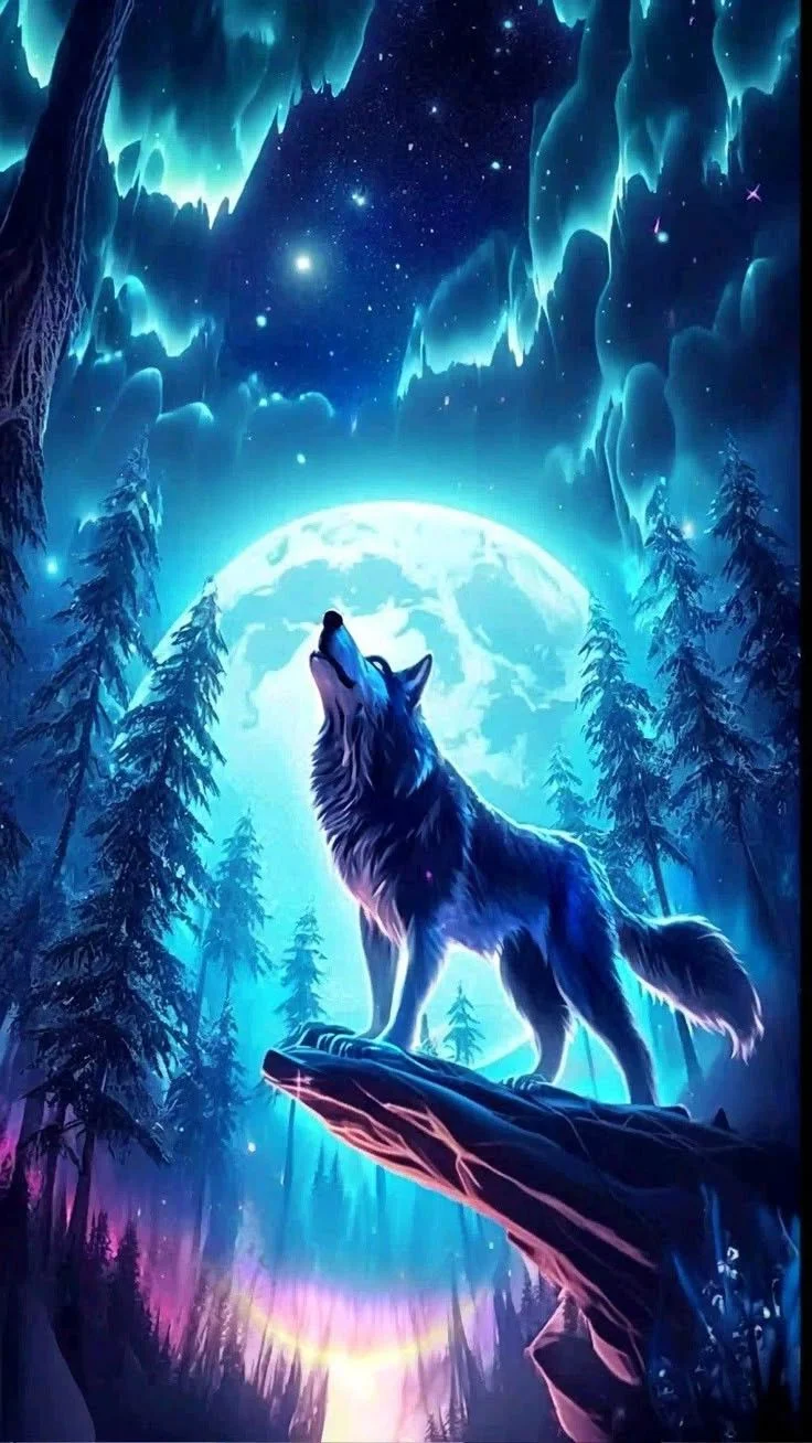 560+ Mystical Lone Wolf Wallpapers for Desktop and Mobile