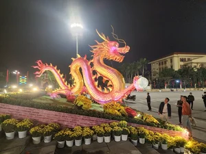 Quang Binh Unveils Stunning 'Song Long Chau Ngoc' Dragon Statues for Tet - image 10
