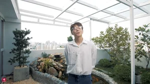 Inside Ngo Kien Huy's Luxurious $800k Penthouse Featuring a Lush Rooftop Garden - image 2