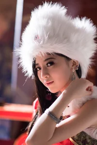 Elegant Fusion: Taiwanese Model Zhang Chuman in a Stunning Chinese-Style Christmas Photoshoot - image 38