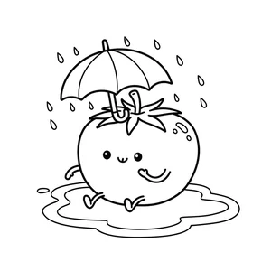 133+ Creative Tomato Coloring Pages: Beautiful Designs for Kids and Art Lovers - image 23