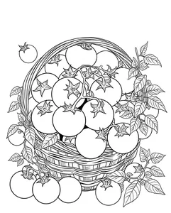 133+ Creative Tomato Coloring Pages: Beautiful Designs for Kids and Art Lovers - image 16