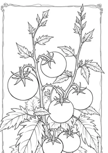 133+ Creative Tomato Coloring Pages: Beautiful Designs for Kids and Art Lovers - image 32