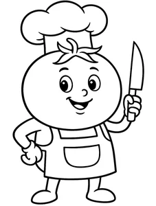 133+ Creative Tomato Coloring Pages: Beautiful Designs for Kids and Art Lovers - image 21