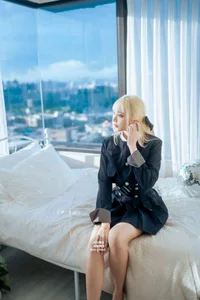 Stunning Japanese School Uniform Cosplay by Haruka: Elegant Seifuku Fashion and Student Style Portrait Photography Collection - image 18