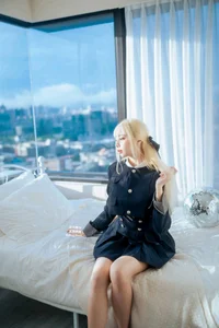Stunning Japanese School Uniform Cosplay by Haruka: Elegant Seifuku Fashion and Student Style Portrait Photography Collection - image 4
