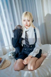 Stunning Japanese School Uniform Cosplay by Haruka: Elegant Seifuku Fashion and Student Style Portrait Photography Collection - image 2