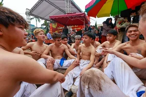 Discover the Traditional Ball Wrestling Festival of Thuy Linh Village in Hanoi: A Display of Strength and Heritage - image 1