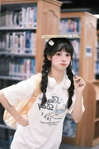 The Sweet Library Aesthetic of Xia Yu Xiao Nian - YiTuYu Vol.8898 - image 3