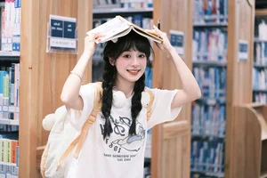 The Sweet Library Aesthetic of Xia Yu Xiao Nian - YiTuYu Vol.8898 - image 15