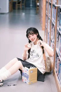 The Sweet Library Aesthetic of Xia Yu Xiao Nian - YiTuYu Vol.8898 - image 24
