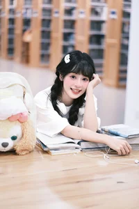 The Sweet Library Aesthetic of Xia Yu Xiao Nian - YiTuYu Vol.8898 - image 9