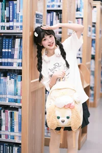 The Sweet Library Aesthetic of Xia Yu Xiao Nian - YiTuYu Vol.8898 - image 27