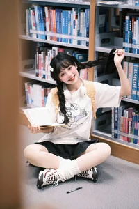 The Sweet Library Aesthetic of Xia Yu Xiao Nian - YiTuYu Vol.8898 - image 14