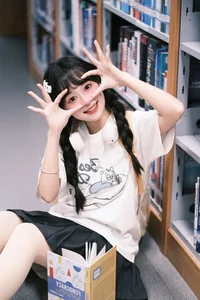 The Sweet Library Aesthetic of Xia Yu Xiao Nian - YiTuYu Vol.8898 - image 25