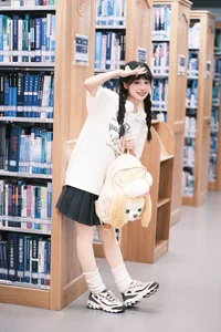 The Sweet Library Aesthetic of Xia Yu Xiao Nian - YiTuYu Vol.8898 - image 16