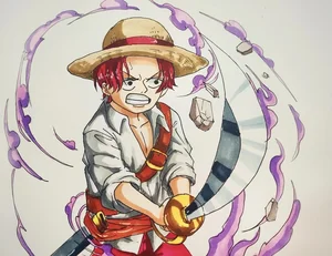 Best Red-Haired Shanks Wallpapers and Art from One Piece - image 5