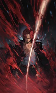 Best Red-Haired Shanks Wallpapers and Art from One Piece - image 28