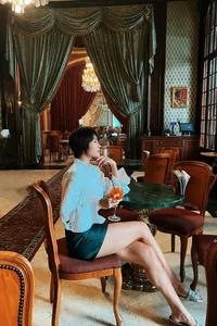 MC Phuong Mai Visits the World’s Most Beautiful Cafe in Style - image 10