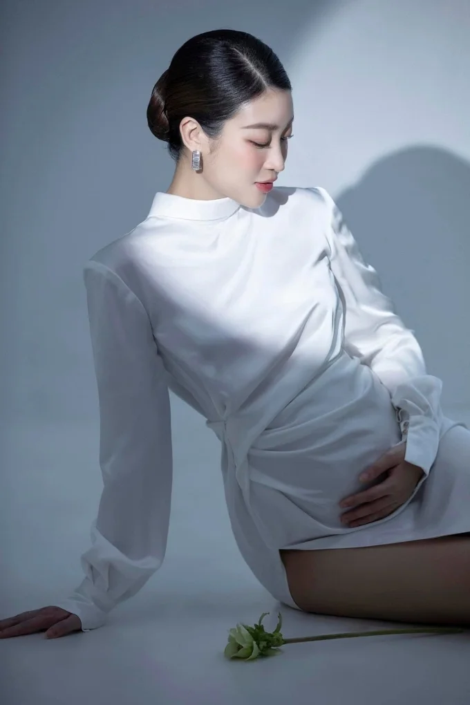 Miss Vietnam Do My Linh Radiates Elegance in Stunning New Pregnancy Photoshoot
