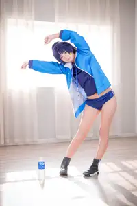 Discover the Alluring Charm of Coser Xi Huan Ai Li Ma in Yuuka's Gymnastics Outfit (56P) - image 19