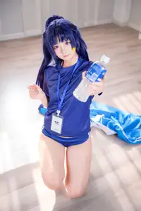 Discover the Alluring Charm of Coser Xi Huan Ai Li Ma in Yuuka's Gymnastics Outfit (56P) - image 24