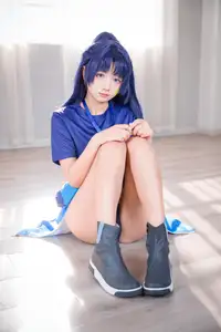 Discover the Alluring Charm of Coser Xi Huan Ai Li Ma in Yuuka's Gymnastics Outfit (56P) - image 21