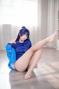 Discover the Alluring Charm of Coser Xi Huan Ai Li Ma in Yuuka's Gymnastics Outfit (56P) - image 37