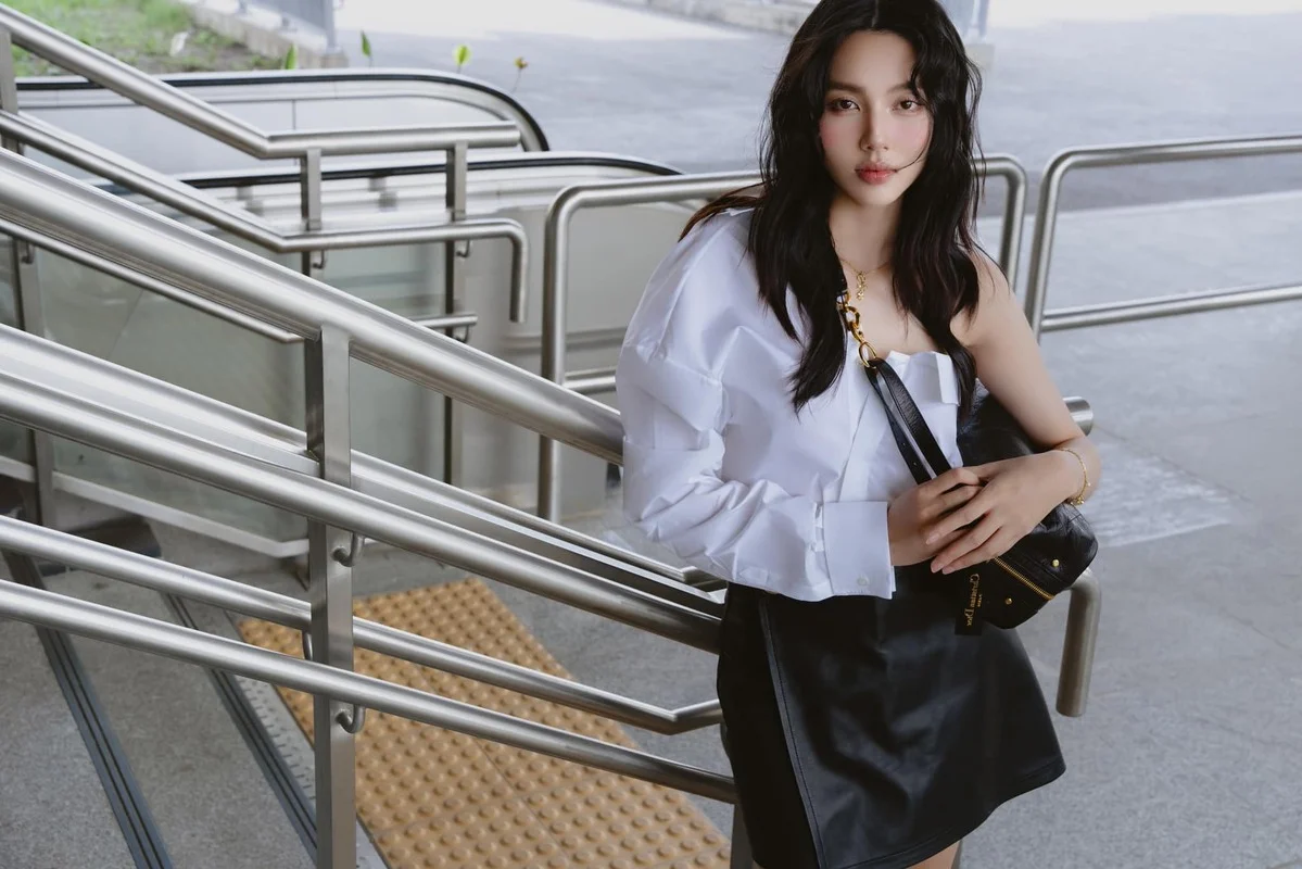 Thuy Diem Debuts Chic New Hairstyle While Phuong Oanh Stuns in Glamorous Backless Dress