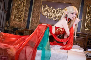 Coser @双木扶苏 - Brest Red Ancient Style Cosplay Gallery (46P) - image 6