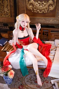 Coser @双木扶苏 - Brest Red Ancient Style Cosplay Gallery (46P) - image 29