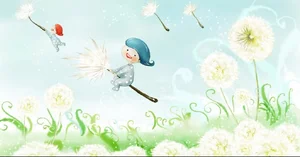 The Beautiful Fairy Tale Legend of the Dandelion Flower - image 3
