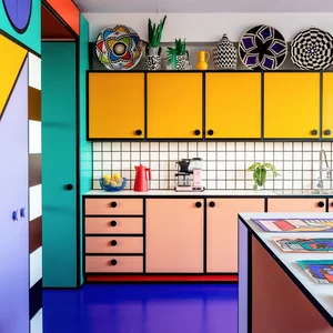 How a Creative Artist Transformed a Plain Room into a Colorful Studio - image 4