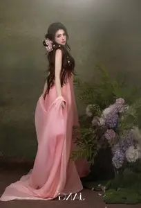 Lilly Luta Transforms into 'Living Doll' in Flowing Pink Silk Gown, Fairytale Beauty Unveiled - image 4