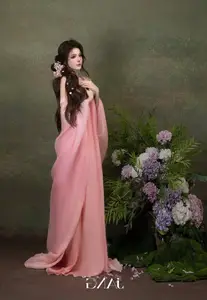 Lilly Luta Transforms into 'Living Doll' in Flowing Pink Silk Gown, Fairytale Beauty Unveiled - image 9