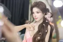 Lilly Luta Transforms into 'Living Doll' in Flowing Pink Silk Gown, Fairytale Beauty Unveiled - image 10