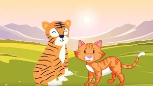 The Wisdom of Folklore: Exploring the Classic Tale of the Cat and the Tiger - image 2