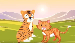 The Wisdom of Folklore: Exploring the Classic Tale of the Cat and the Tiger - image 3