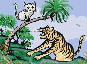 The Wisdom of Folklore: Exploring the Classic Tale of the Cat and the Tiger - image 6