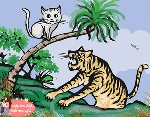 The Wisdom of Folklore: Exploring the Classic Tale of the Cat and the Tiger - image 1