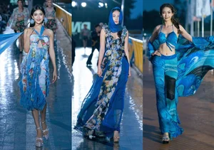 Trang Nhung Shines as Vedette Alongside Quang Hung MasterD in Fashion Show - image 1
