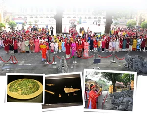 National Treasure Dragon Artifacts at the Thang Long Imperial Citadel in Hanoi - image 7