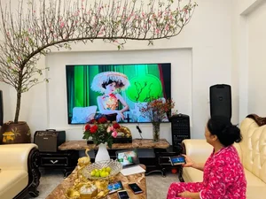 Vietnamese Celebrities Celebrate Lunar New Year 2024: From Traditional Cake Making to Festive Home Decor - image 9