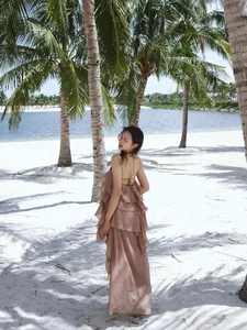 Doan Hai My Captivates Fans with Stunning Beach Photoshoot and Sweet Figure - image 6