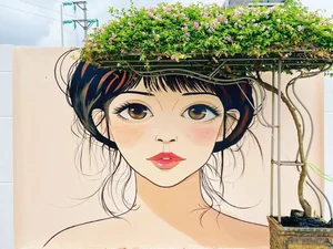 The Mysterious Girl Mural: Cat Ba Island’s Newest Tourist Hotspot - image 1