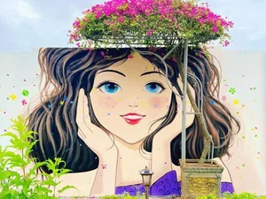 The Mysterious Girl Mural: Cat Ba Island’s Newest Tourist Hotspot - image 0