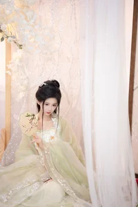 Elegant Portrait Photography: YiTuYu Art Language Vol.4143 Featuring Qi Luo Sheng De Xiao Su Su - image 2