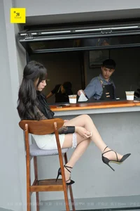 Elegant Chinese Model Meixi in IESS Cafe Fantasy Series - image 129